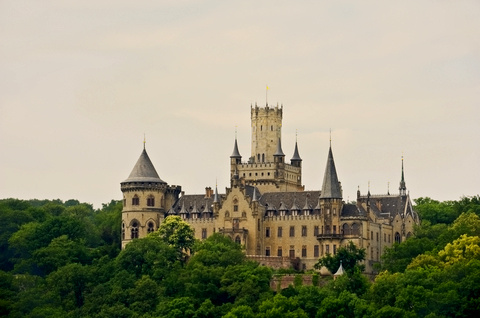 Das Schloss Marienburg in Pattensen bei Hannover